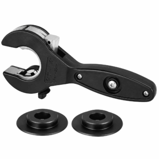 TUOBOS 2-in-1 Ratcheting Pipe Cutter, 5/16-1-1/8 in Close Quarters Tubing Cutter