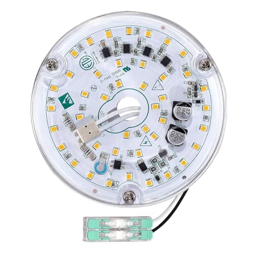 4 Inch LED Ceiling Fan Light Replacement Module, 18W 2000LM 6000K Dimmable Retrofit Kit