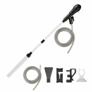 TUOBOS Small Aquarium Gravel Cleaner and Water Changer Kit with 6 ft Hose for 3-8 Gallon Fish Tanks